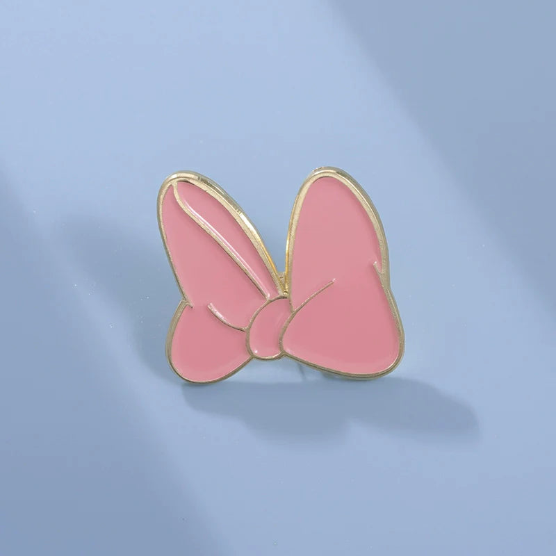 Cute Cartoon Butterfly Metal Pin Badge by Topboring