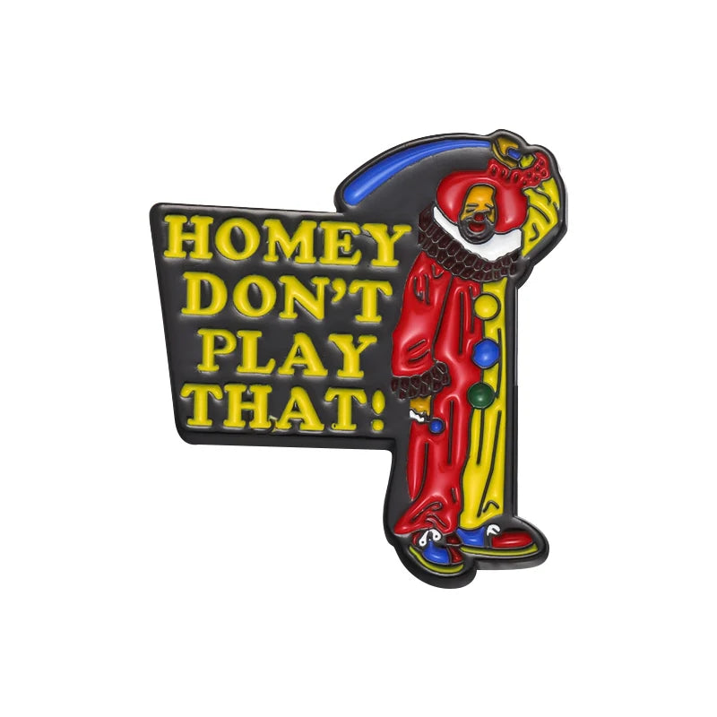 Retro Bold Metal Pin Badge Hard Enamel Pin Badge V22