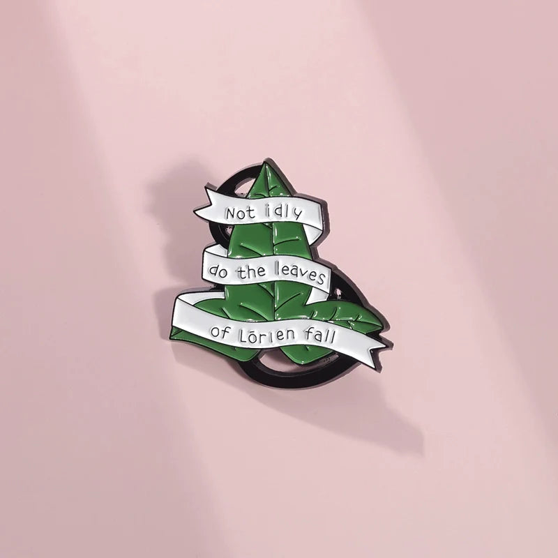 Bold Metal Pin Badge by Topboring
