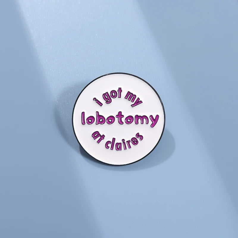 Charming Metal Pin Badge by Topboring