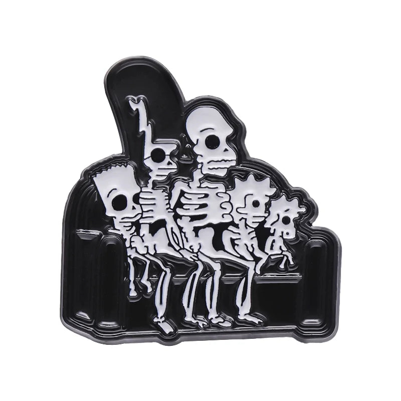 Mini Metal Pin Badge by Topboring