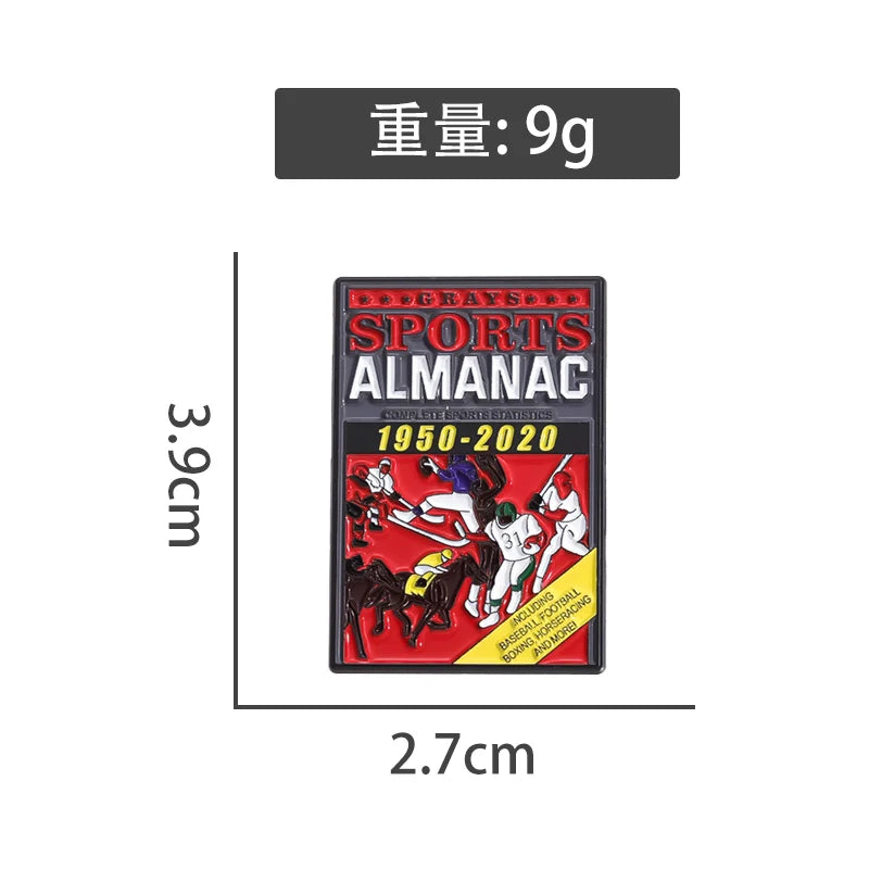 Funny Metal Pin Badge by Topboring