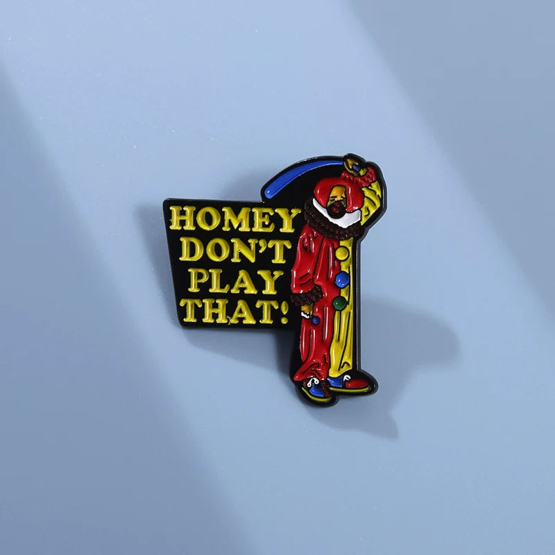 Bold Metal Pin Badge by Topboring