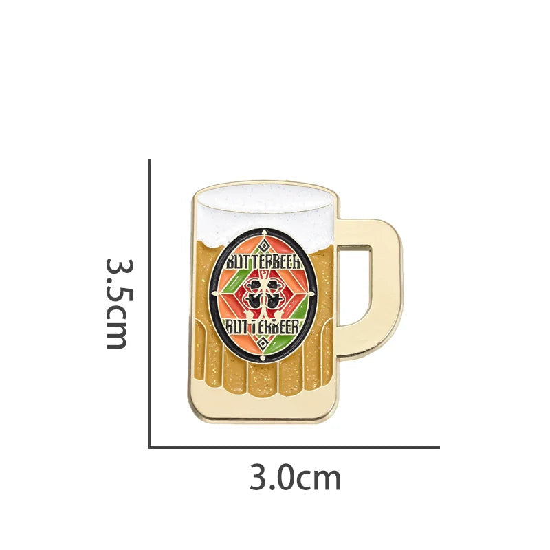 Minimalist Cute Cartoon Metal Pin Hard Enamel Pin Badge Edition2