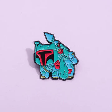 Cute Anime Cartoon Metal Pin Badge by Topboring
