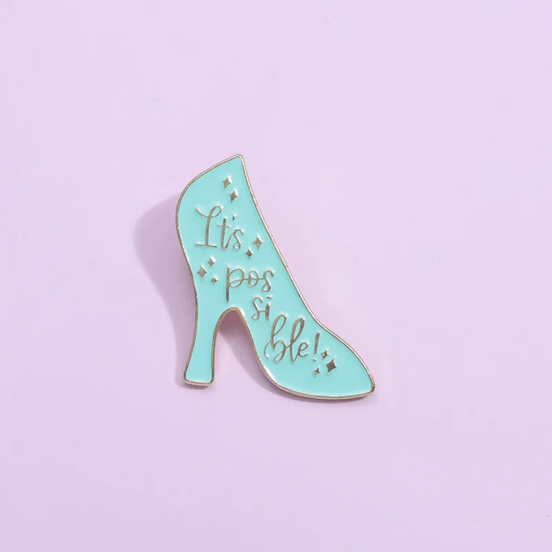 Cute Metal Pin Badge by Topboring