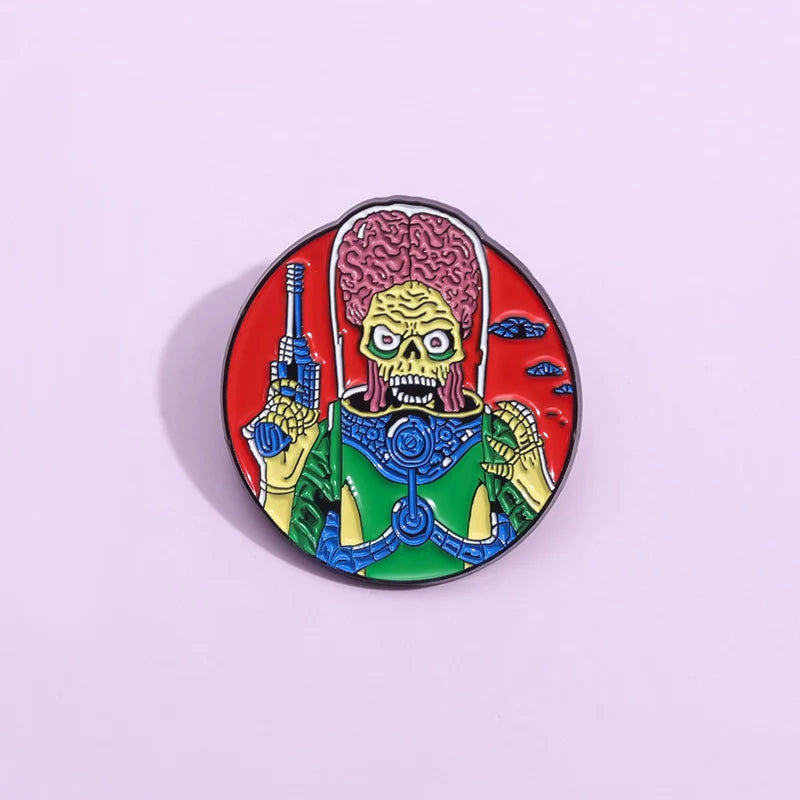 Kawaii Star Metal Pin Badge by Topboring