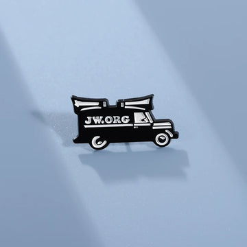 Funny Black Metal Pin Badge by Topboring