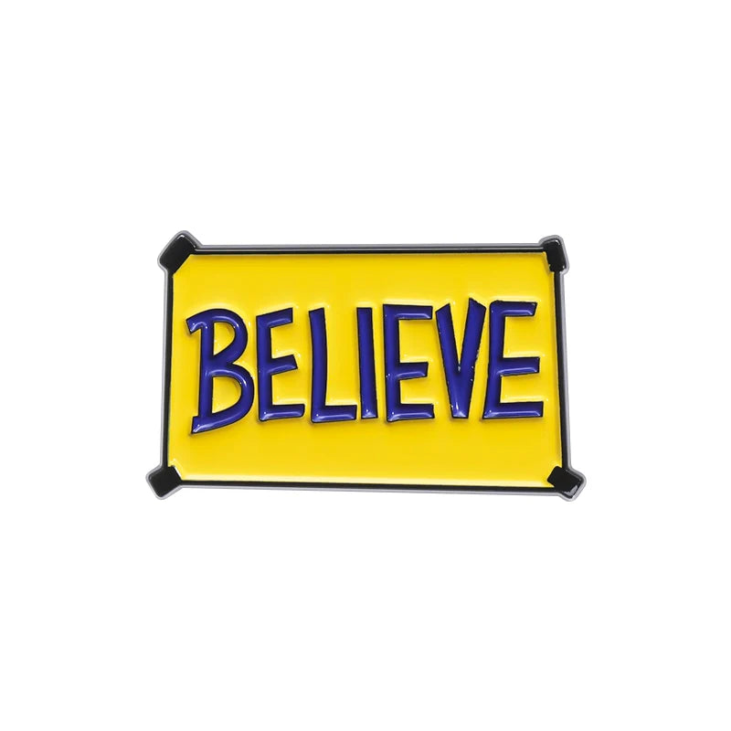Stylish Metal Pin Badge by Topboring