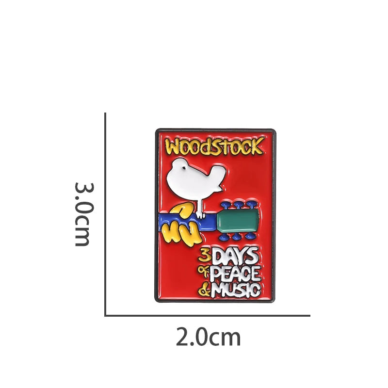 Kawaii Ins Metal Pin Badge by Topboring