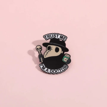 Charming Cartoon Metal Pin Badge by Topboring