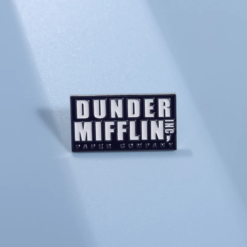 Playful Dunder Pin Badge by Topboring