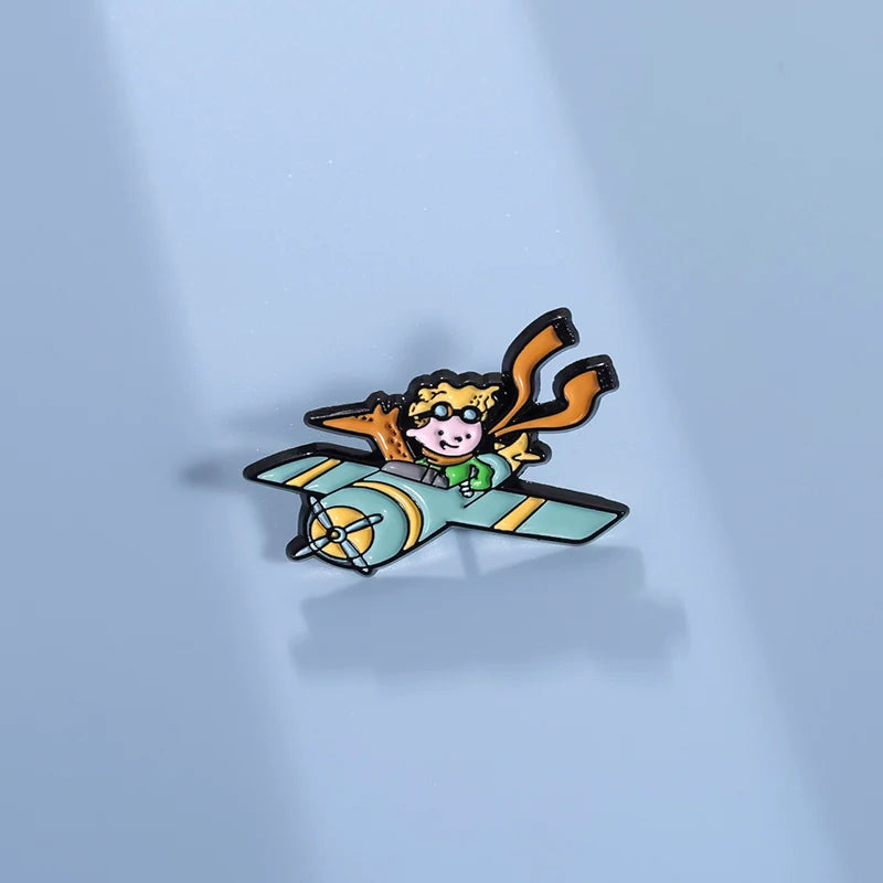 Cute Metal Pin Badge by Topboring