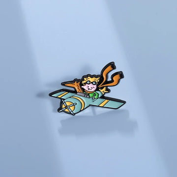 Cute Metal Pin Badge by Topboring