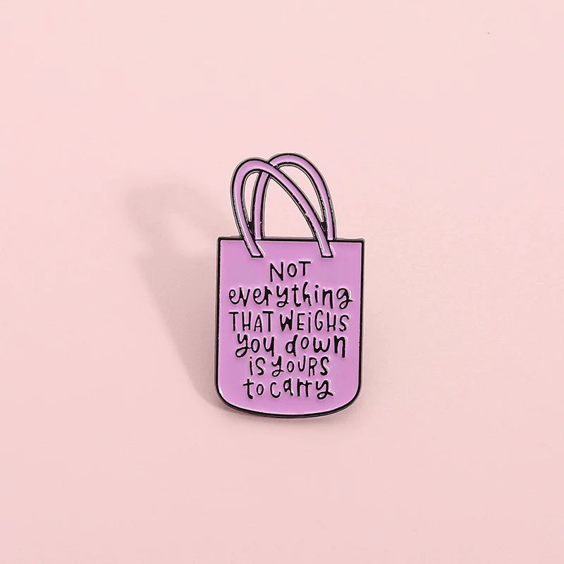 Cute Metal Pin Badge by Topboring