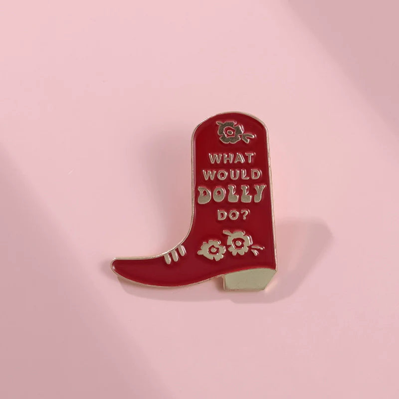 Charming Metal Pin Badge by Topboring