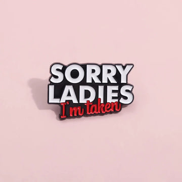 Retro Metal Pin Badge by Topboring