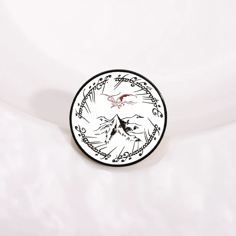 Stylish Metal Pin Badge by Topboring