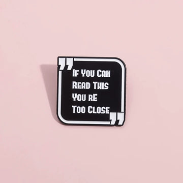 Retro Pin Badge by Topboring