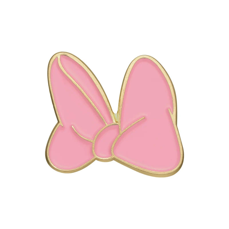 Charming Cute Cartoon Butterfly Metal Hard Enamel Pin Badge