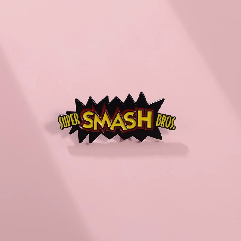 Bold Metal Pin Badge by Topboring