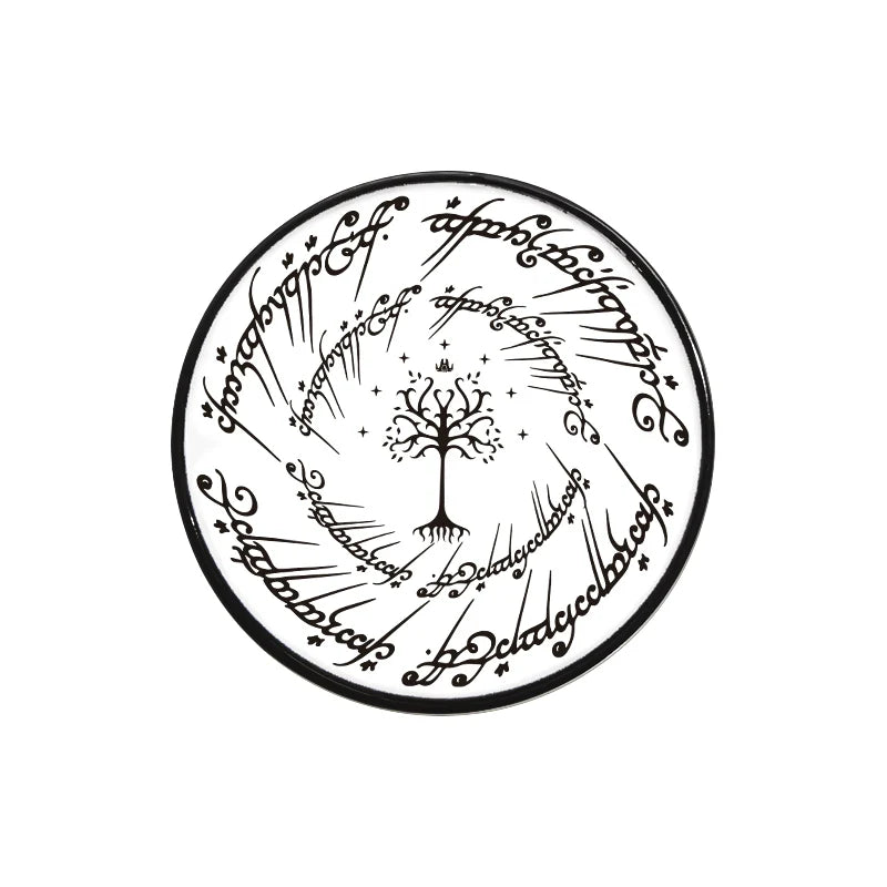 Quirky Metal Pin Badge by Topboring