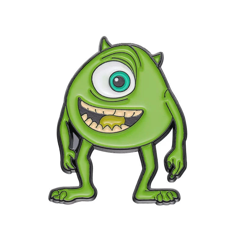 Cute Cartoon Metal Pin Badge by Topboring