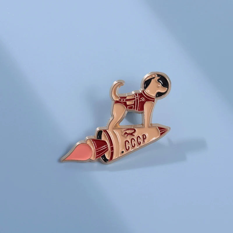 Cute Metal Pin Badge by Topboring
