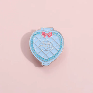 Mini Heart Metal Pin Badge by Topboring