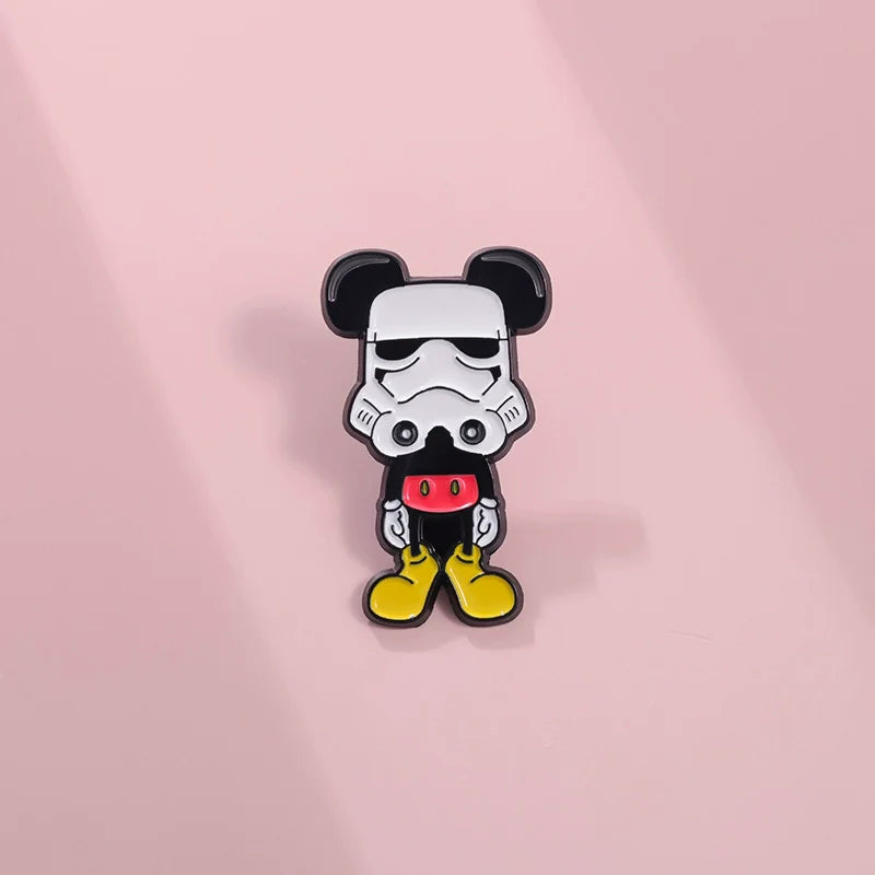 Mini Metal Pin Badge by Topboring