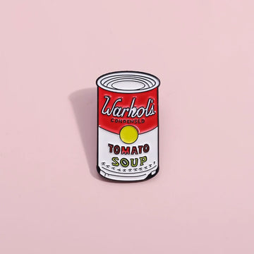 Bold Cartoon Metal Pin Badge by Topboring