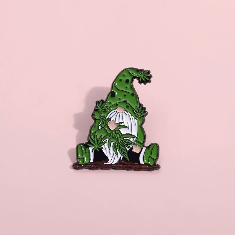 Retro Cartoon Metal Pin Badge by Topboring