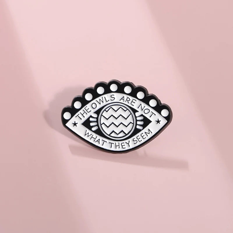 Funny Pin Badge by Topboring
