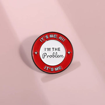 Playful Pin Badge by Topboring