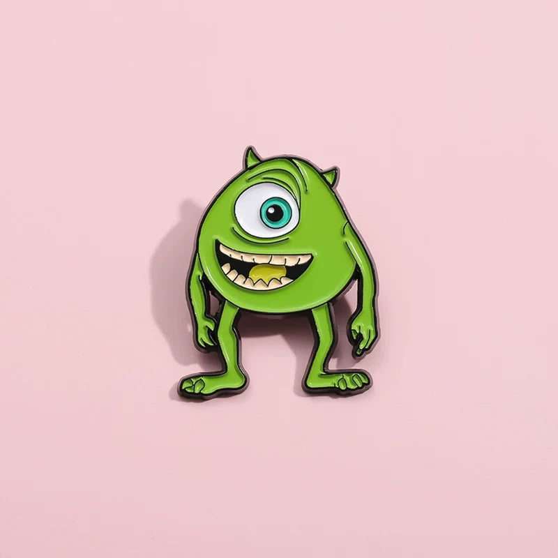 Cute Cartoon Metal Pin Badge by Topboring