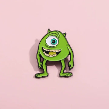 Cute Cartoon Metal Pin Badge by Topboring