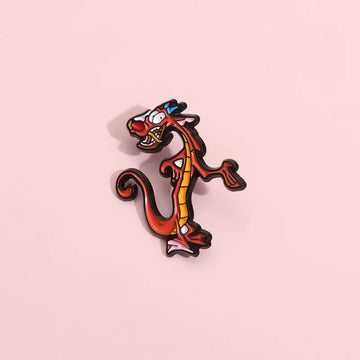 Cute Cartoon Metal Pin Badge by Topboring