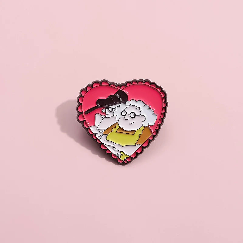 Charming Anime Cartoon Metal Pin Badge by Topboring