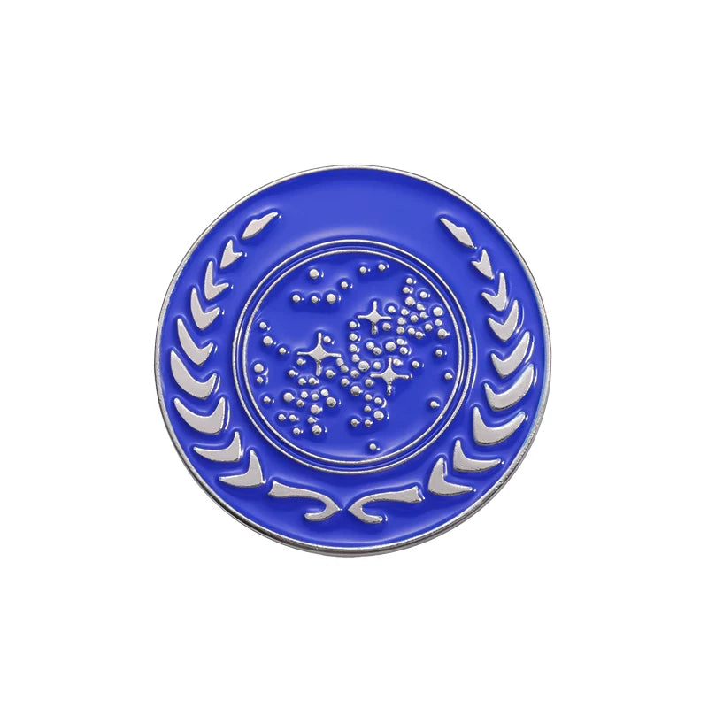 Quirky Retro Star Metal Pin Enamel Pin Badge