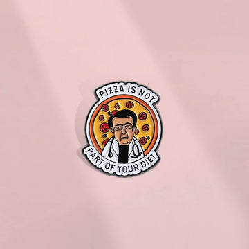 Elegant Cartoon Pin Badge by Topboring