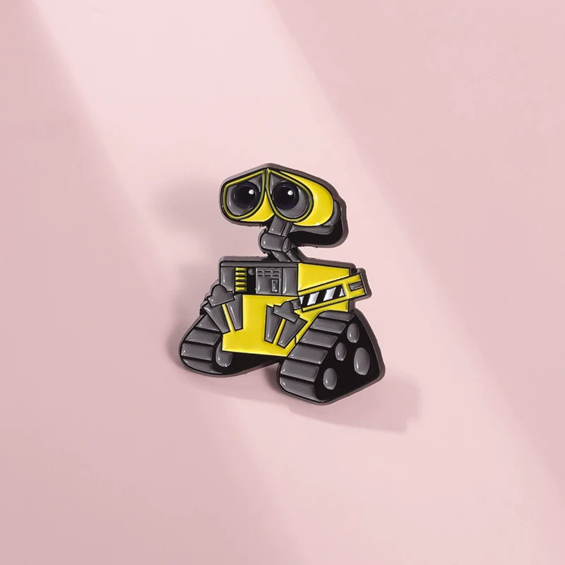 Elegant Metal Pin Badge by Topboring