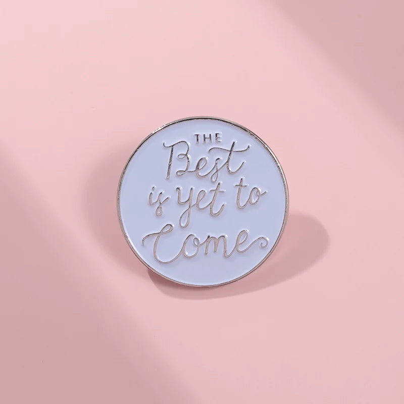 Quirky Cartoon Metal Pin Badge by Topboring