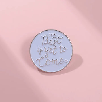 Quirky Cartoon Metal Pin Badge by Topboring