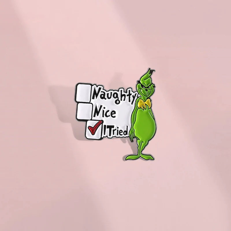 Cute Cartoon Metal Pin Badge by Topboring