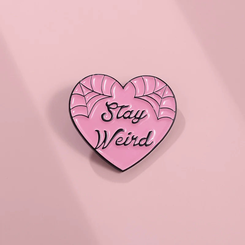 Cute Pink Heart Metal by Topboring