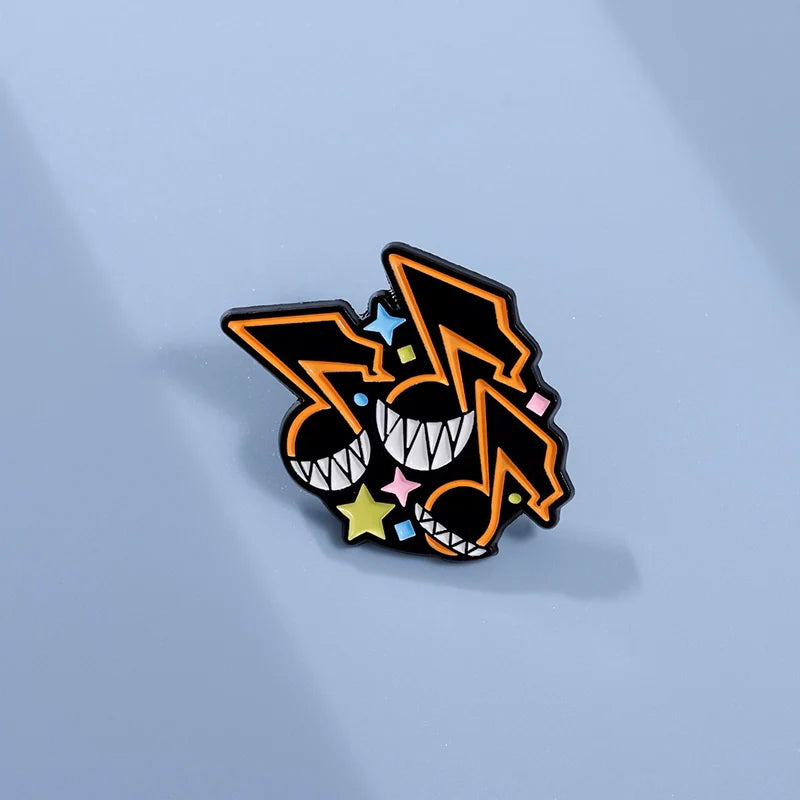 Retro Anime Metal Pin Badge by Topboring