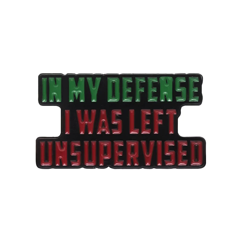 Mini Metal Pin Badge by Topboring