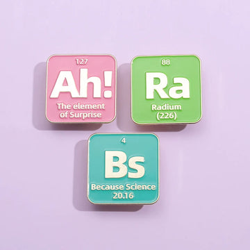 Cute Metal Pin Badge by Topboring