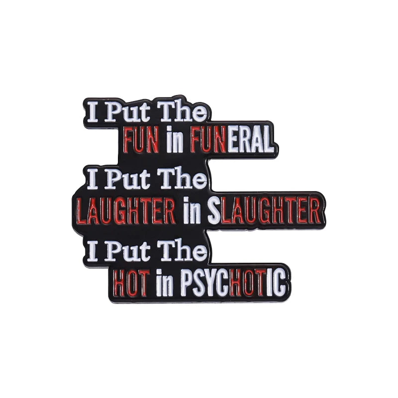 Cute Cartoon Metal Pin Badge by Topboring