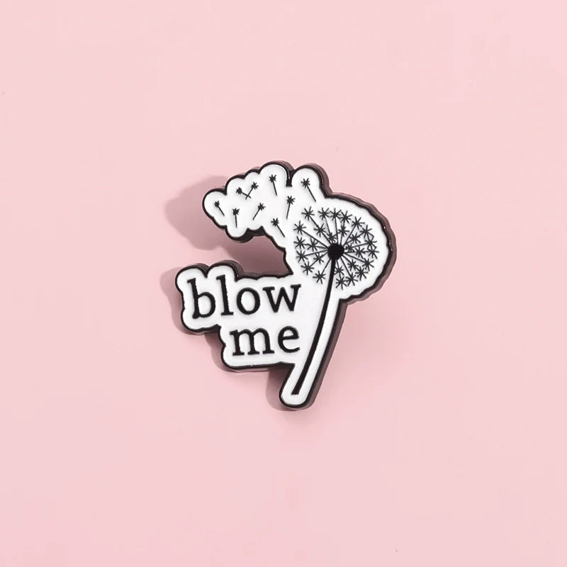 Cute Metal Pin Badge by Topboring
